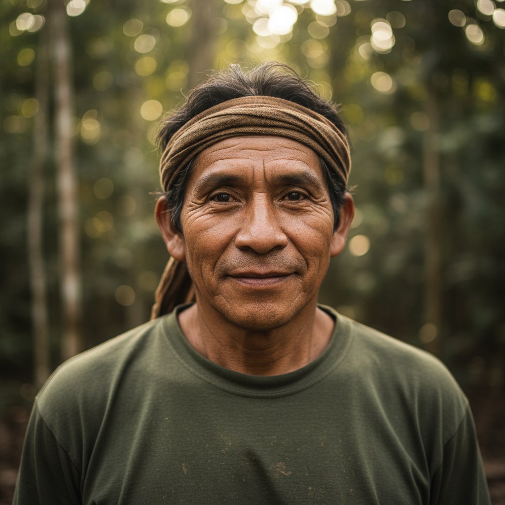 Julio Huamán Ríos, guía nativo principal
